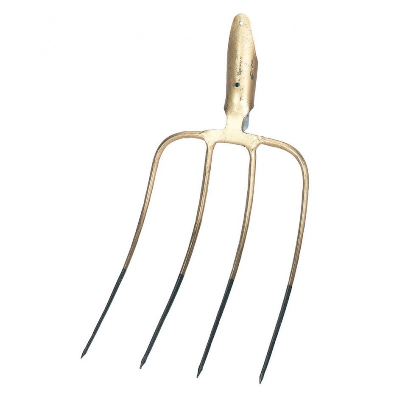 KERBL 323477 Fourche à Copeaux Premium Légère Pour Élevage - Manche Aluminium
